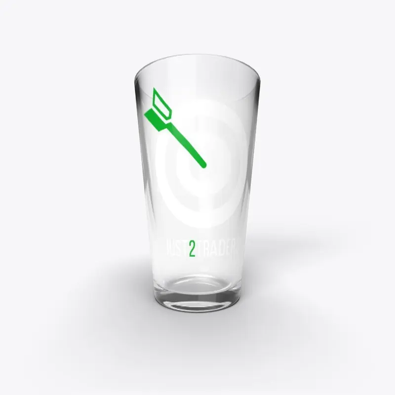 J2T W Bullseye Pint Glass